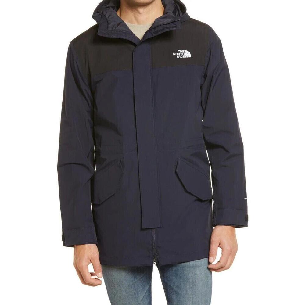 NWT The North Face City Breeze WATER REPELLANT Rain Parka Jacket Black XXL